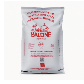 25 kg / Meersalz, grob, unjodiert